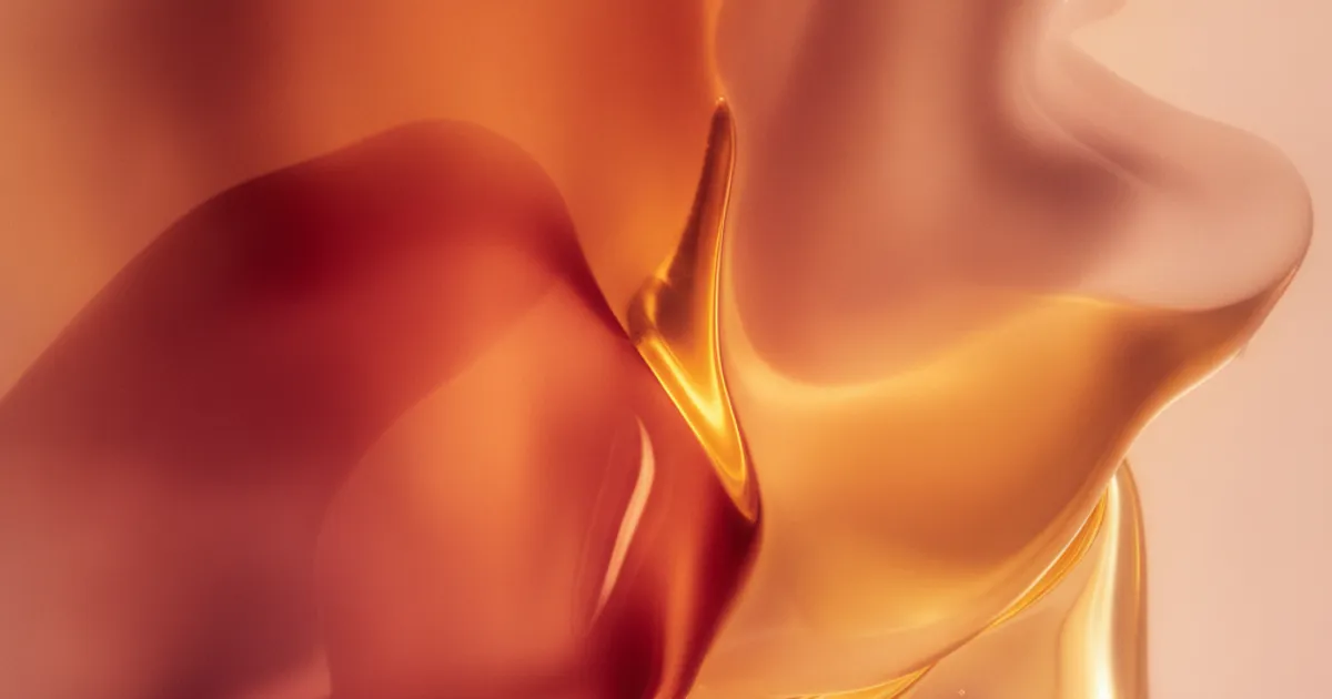 Une image abstraite et sensuelle, évoquant l'intensité du plaisir sans être explicite, avec des couleurs chaudes et des textures douces.